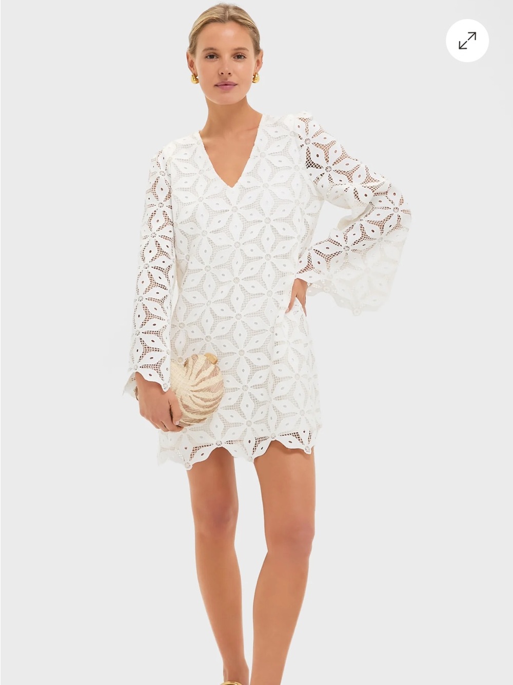 NWT XS Tuckernuck White Lace Camilla Dress